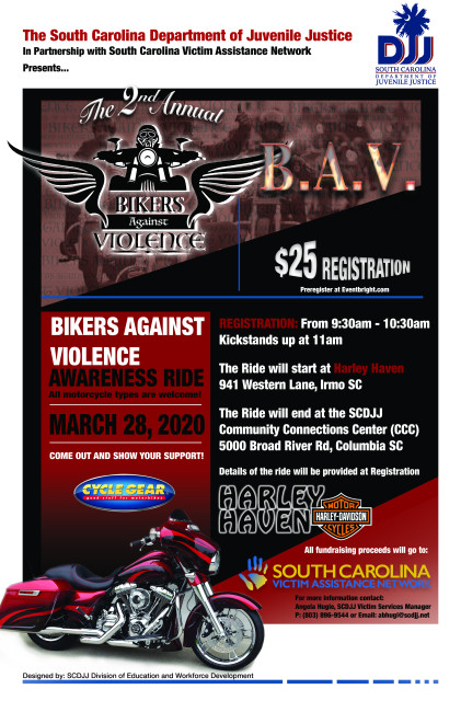 Bikers Against Violence Ride
