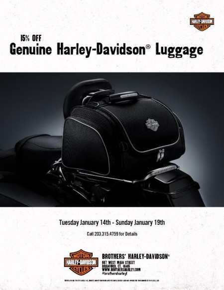 Genuine Harley-Davidson Luggage