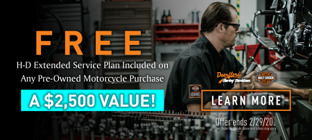 FREE H-D Extended Service Plan