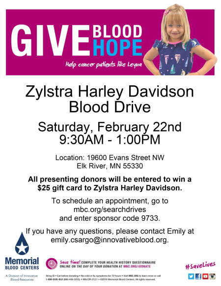 ZH-D Blood Drive
