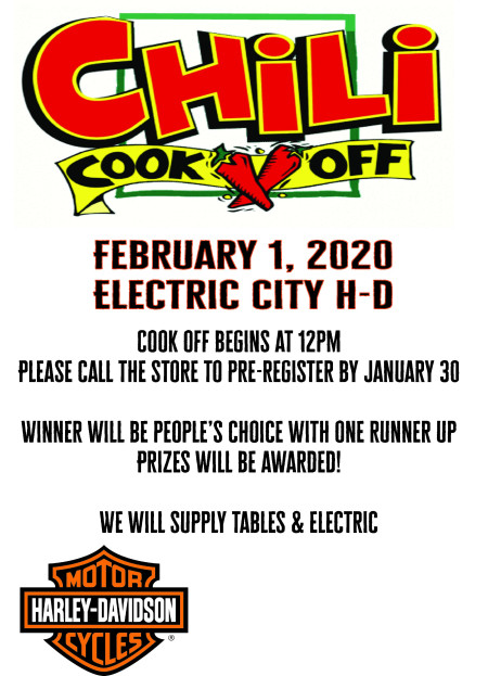 3rd Annual Chili Cook-Off