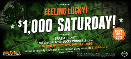 $1000 Saturday!