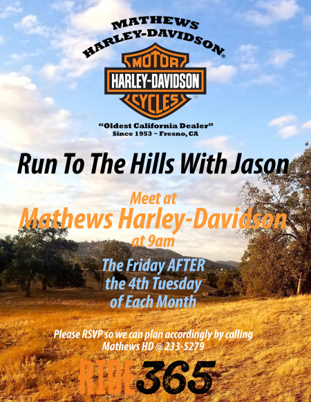 RUN TO THE HILLS W/ JASON