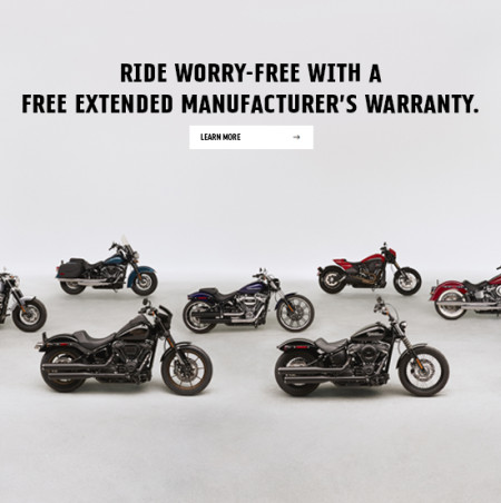 FREE Extended Manufacturer's Warranty