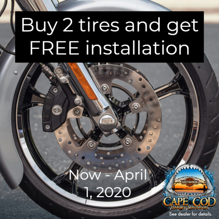 Buy 2 Tires, Get Free Installation