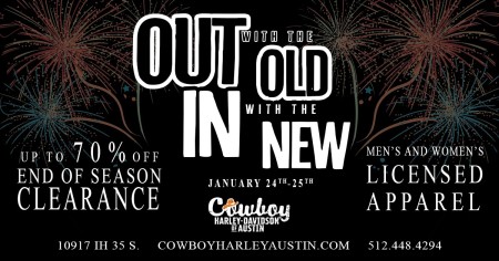 Out with the Old, In with the New Sale