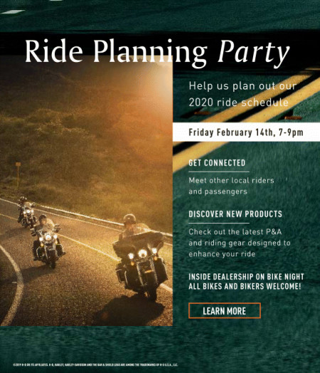 Ride Planning Party