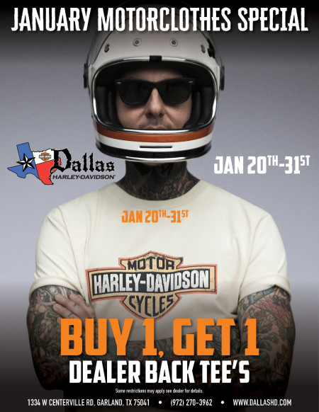 January Motorclothes Special