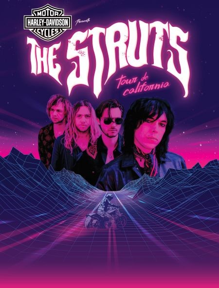 ENTER TO WIN... THE STRUTS TOUR DE CALIFORNIA PRESENTED BY HARLEY-DAVIDSON