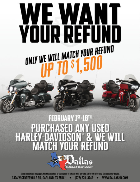 WE WILL MATCH YOUR REFUND UP TO $1500.00!