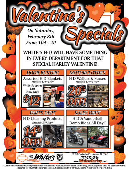 Valentine's Specials