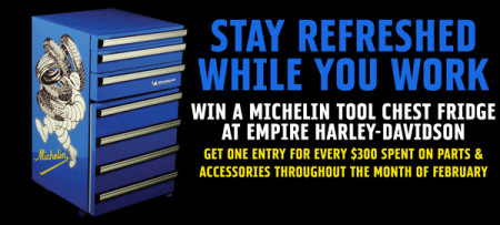 Win A Michelin Tool Chest Fridge