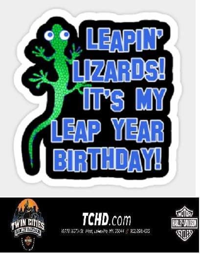 Leaping Lizards Leap Year Party