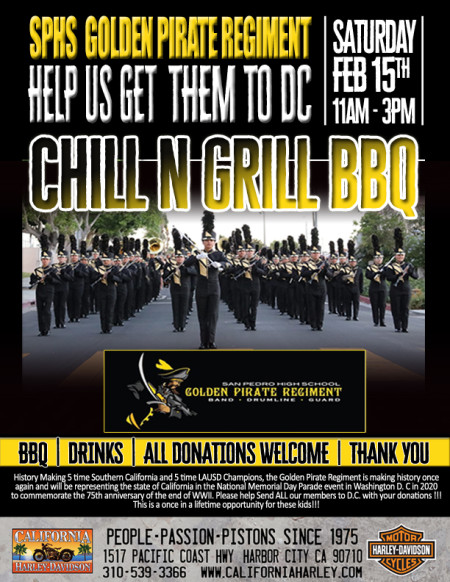 Chill N' Grill - Help us get SPHS Golden Pirate Regiment to DC