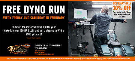 FREE DYNO FEBRUARY