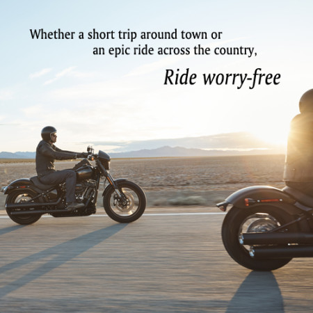 Ride Worry-free H-D Extended Service Plan Promo