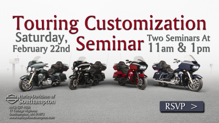 Touring Customization Seminar