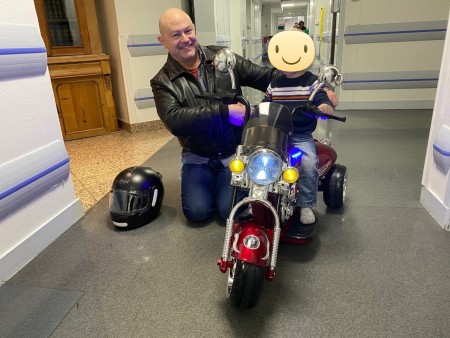 H-D Paris Rive Gauche à l'Hôpital Necker