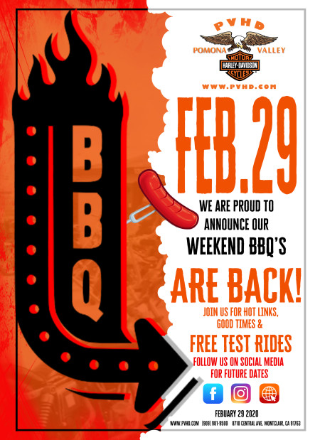 PVHD BBQ'S ARE BACK! FOLLOW US ON SOCIAL MEDIA FOR FUTURE DATES