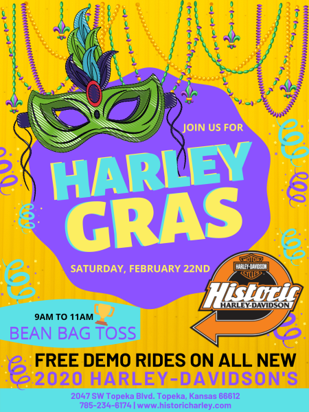 HARLEY GRAS!