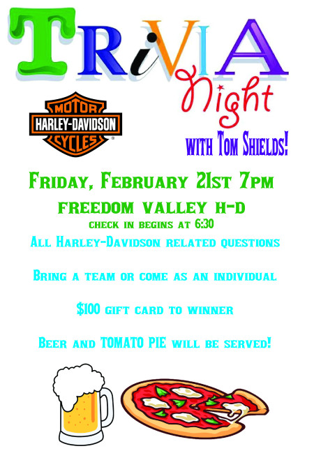 Harley-Davidson Trivia Night
