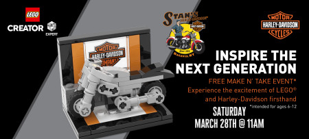 LEGO Make 'N Take Event - CANCELLED
