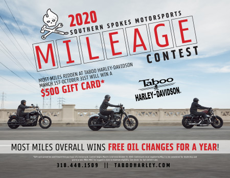 SSMS 2020 Mileage Contest