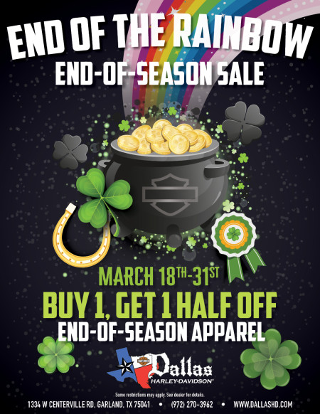 March Motorclothes Special
