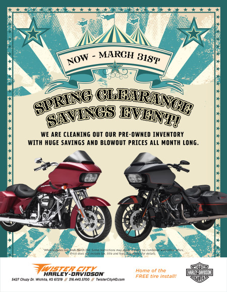 Spring Clearance Savings Event