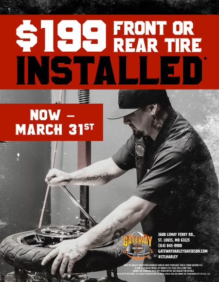 $199 for a Front or Rear Tire Installed*