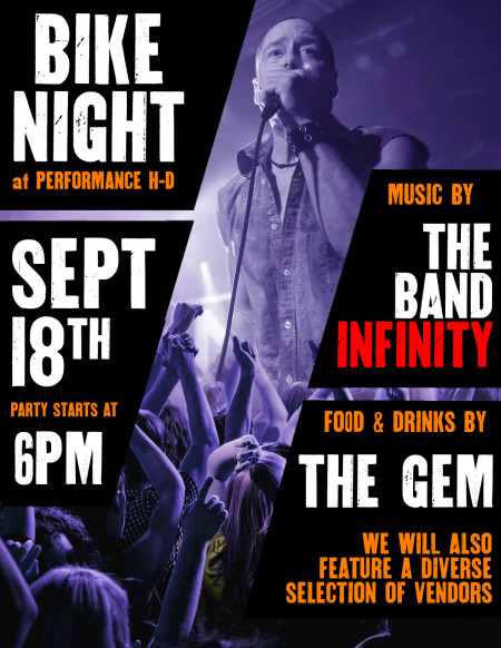 Bike Night with Infinity