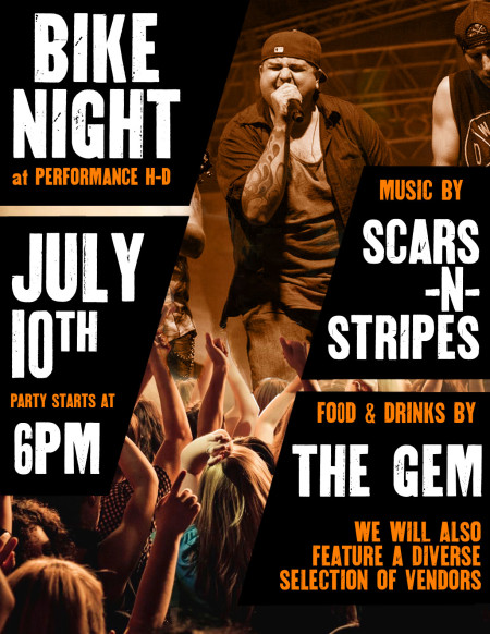 Bike Night with Scars N Stripes