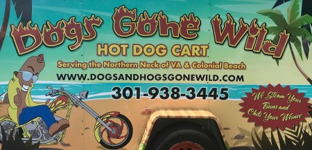 Dogs Gone Wild Hot Dog Cart