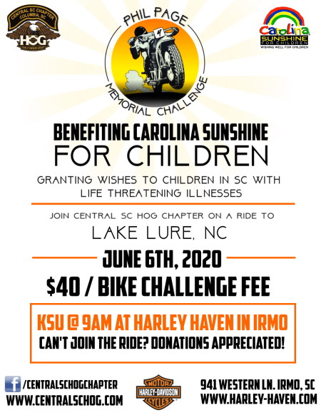 Phil Page Memorial Ride