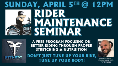 Rider Maintenance Seminar