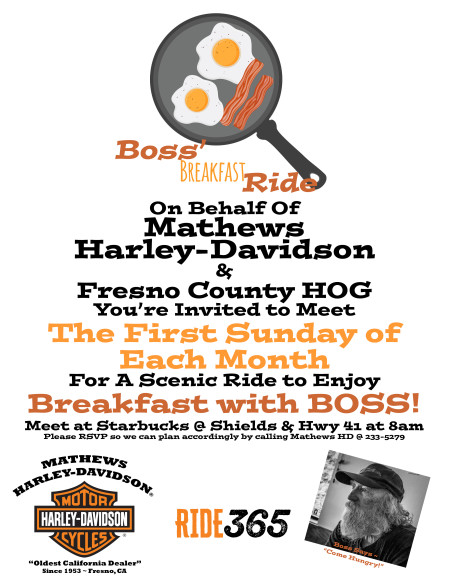 BOSS' BREAKFAST RIDE