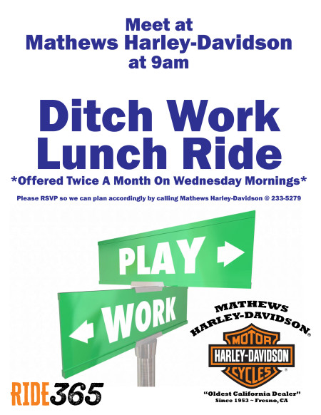 DITCH WORK RIDE