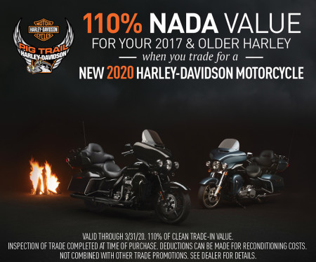 110% of NADA Value on your trade!