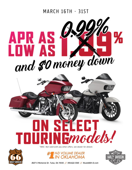 APR AS LOW AS 0.99% AND ZERO MONEY DOWN