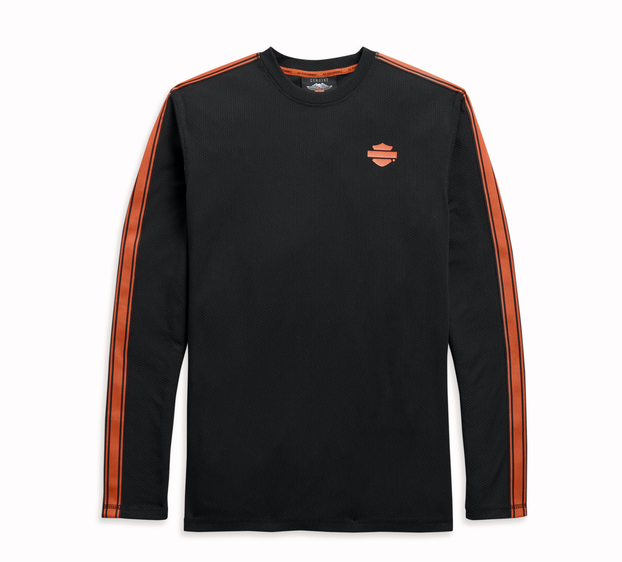 Black Performance Micro Mesh Tee