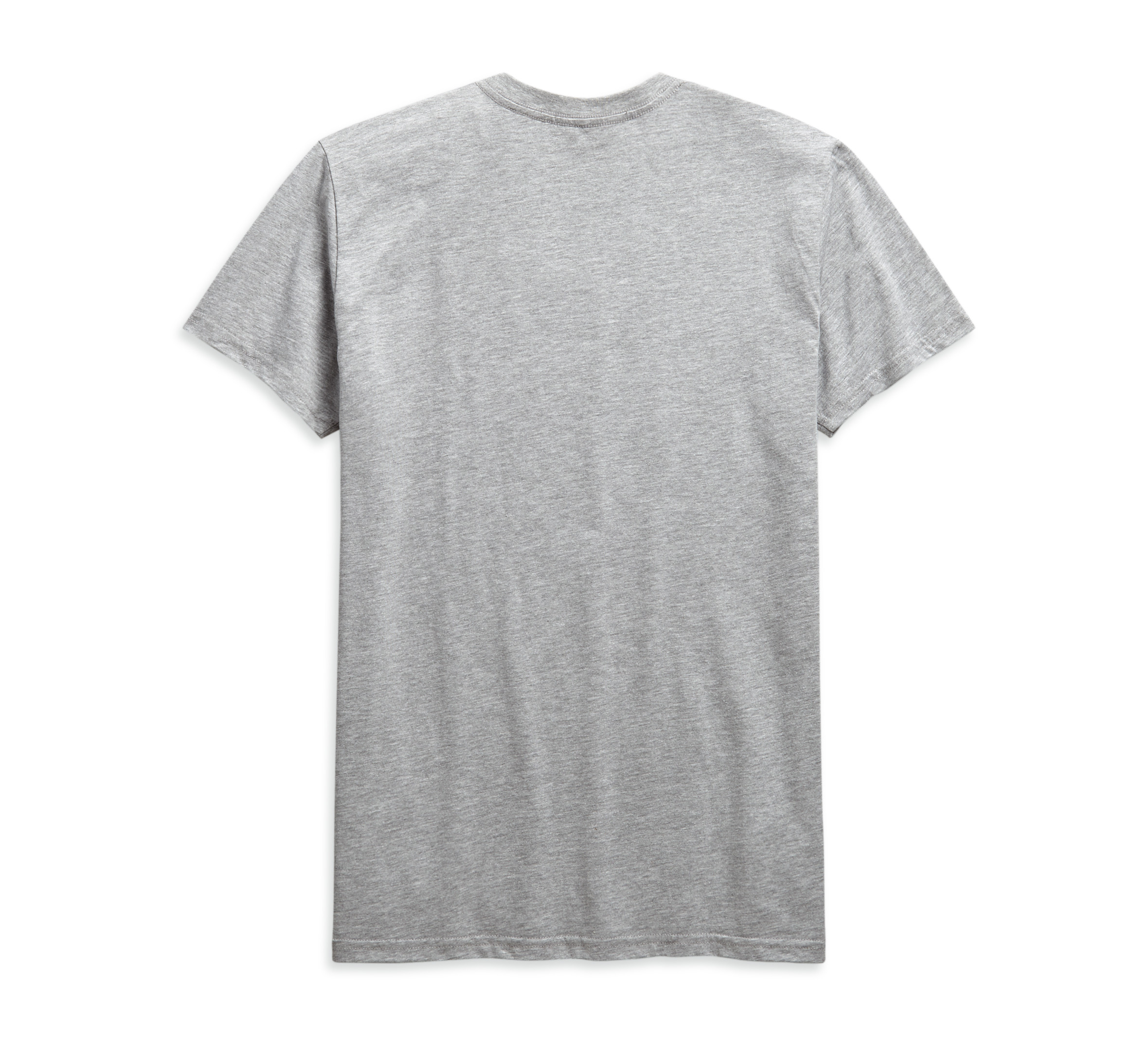 Heather Grey Retro Outline Tee