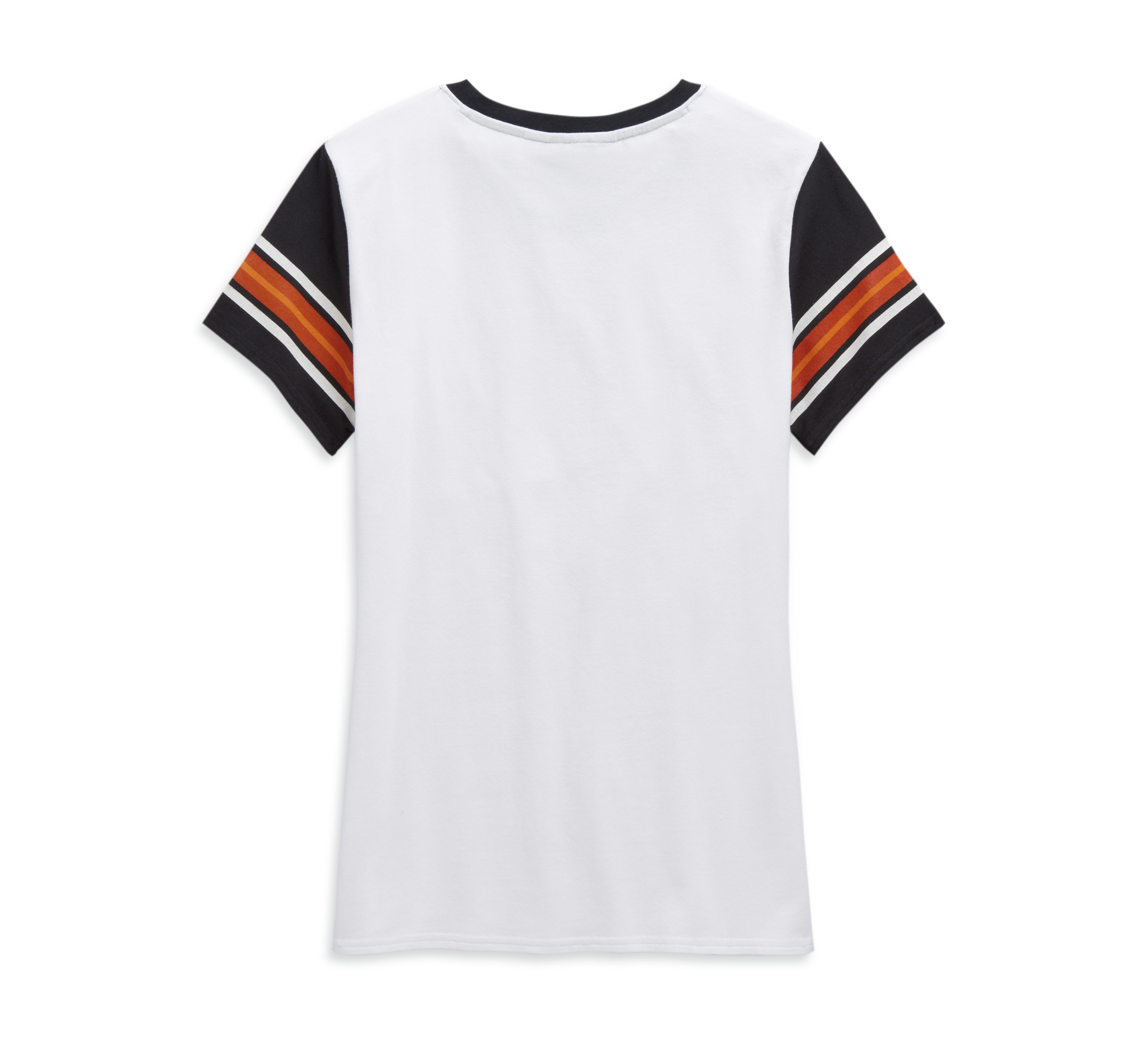 Bright White Embellished Logo Tee