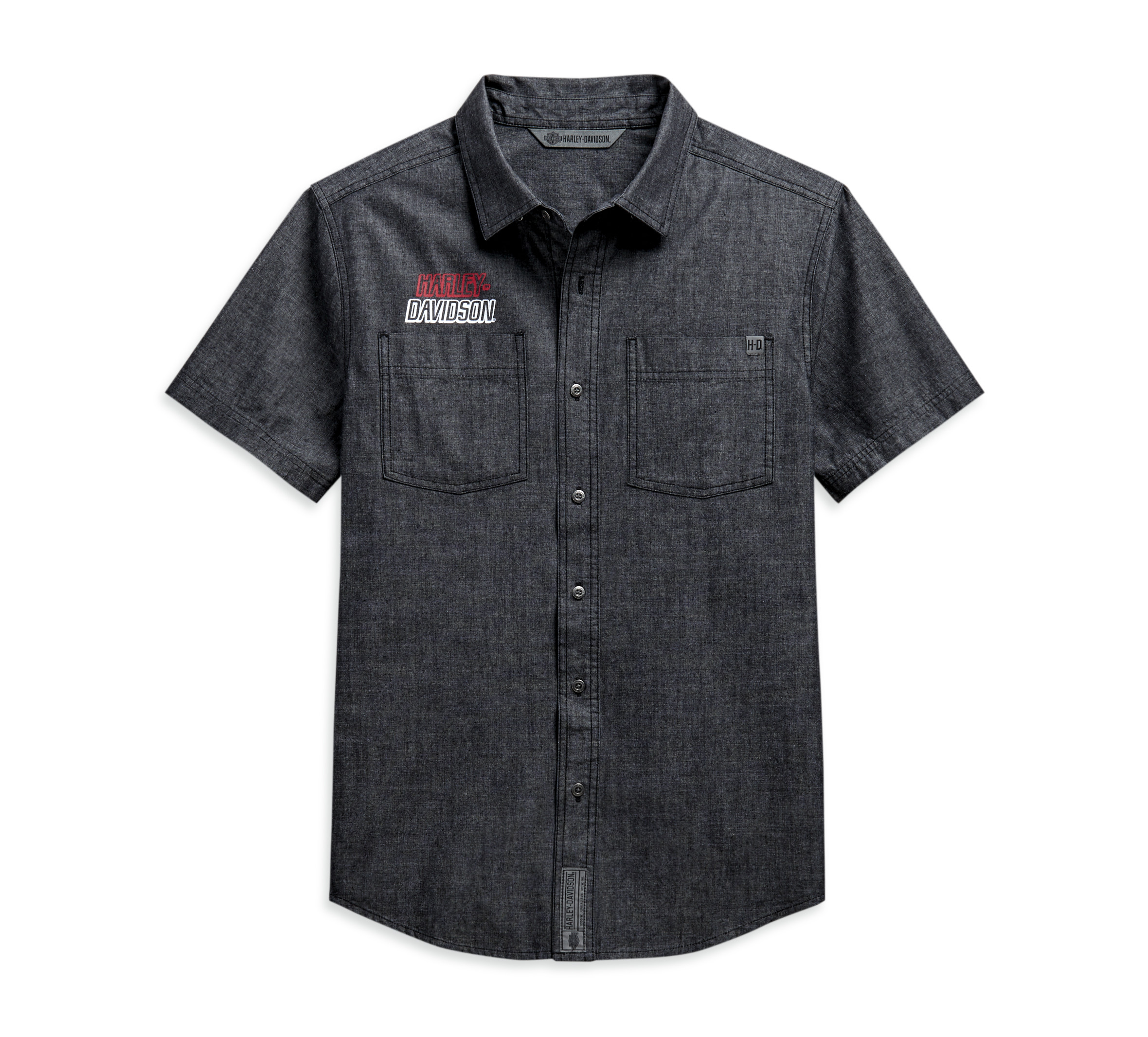 Black Chambray Shirt