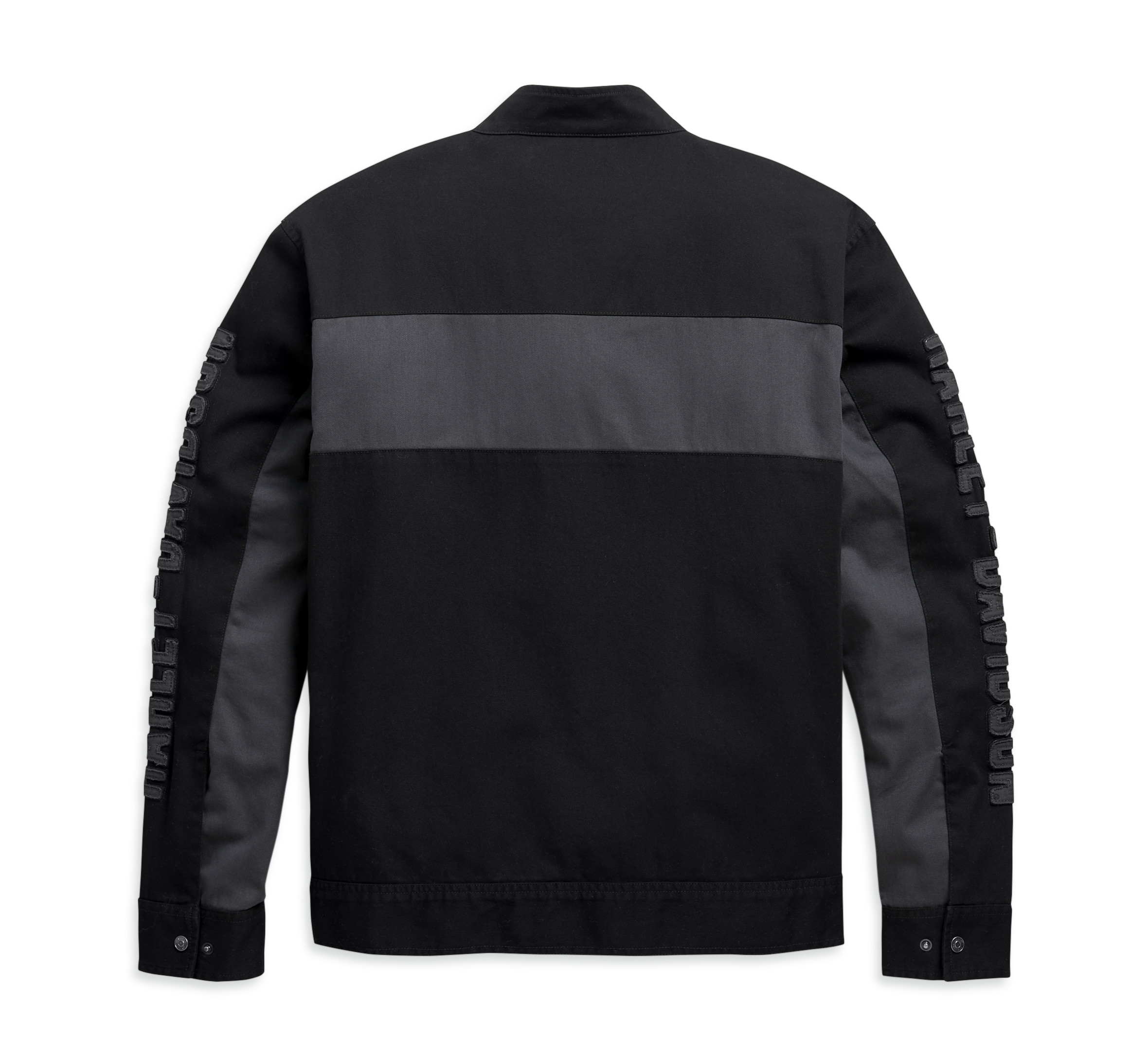Black Copperblock Canvas Jacket