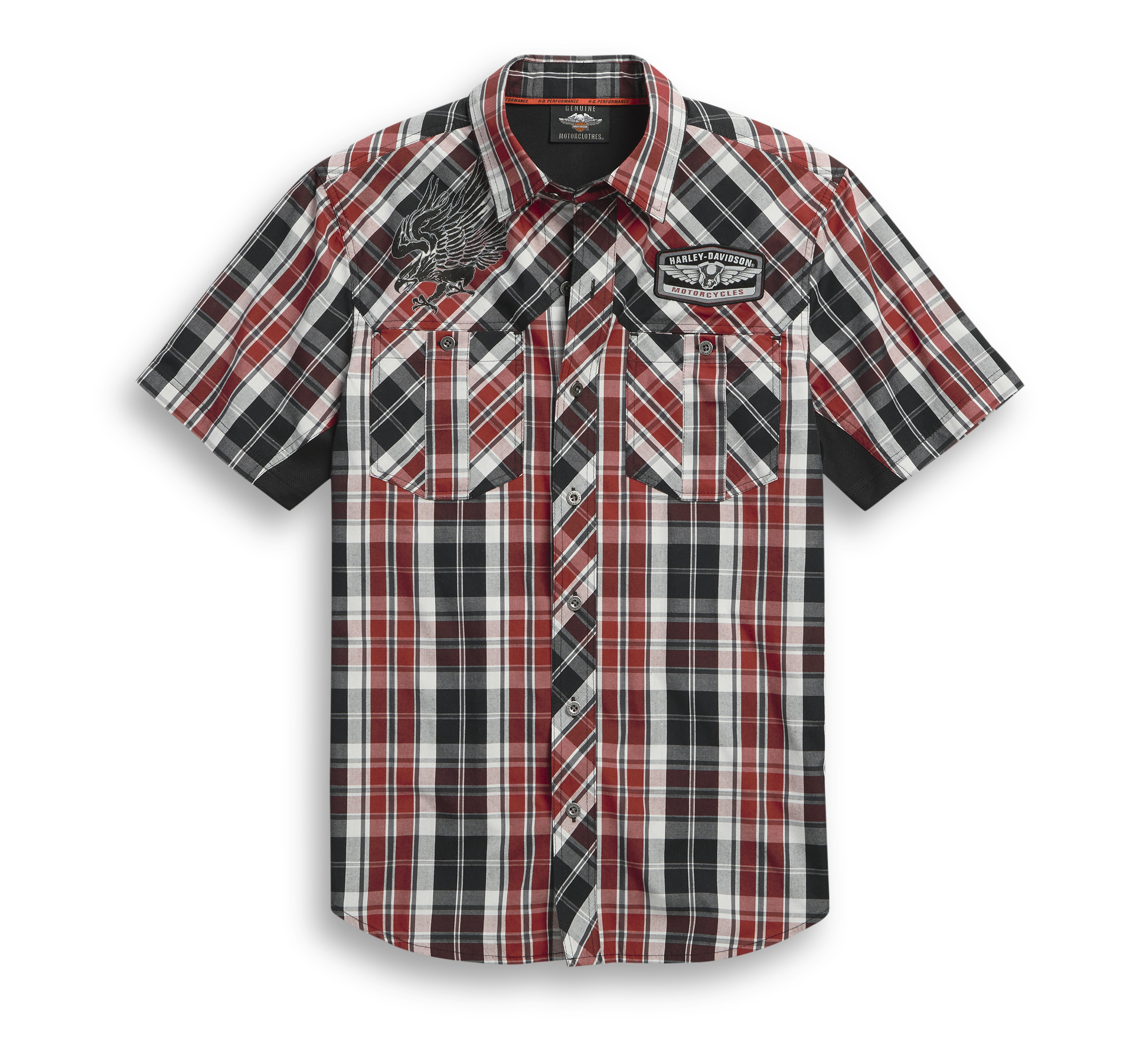 Men's Plaid Performance Plaid Shirt