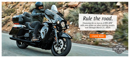 2020 March HDFS Limited Time Touring Finance Offer