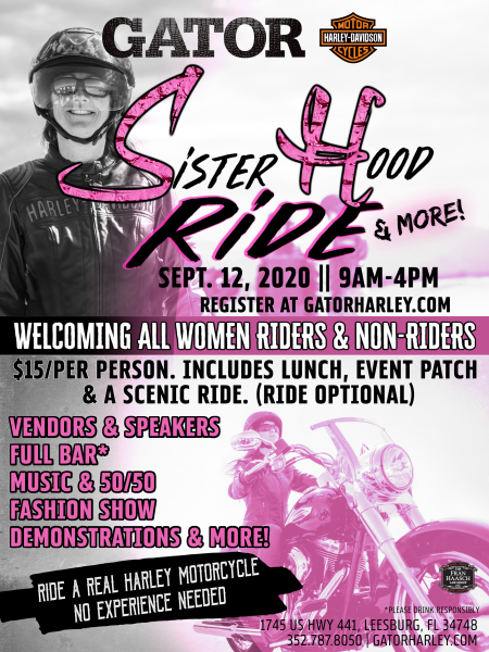 Sisterhood Ride + More