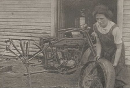 MOTHER, MECHANIC AND MOTORCYCLE MAVEN