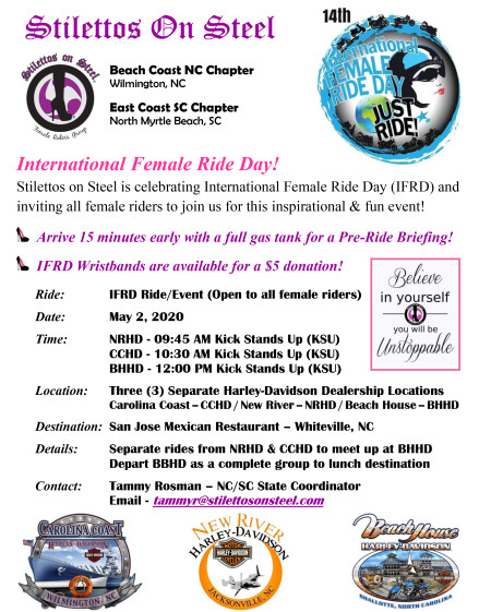 International Female Ride Day!