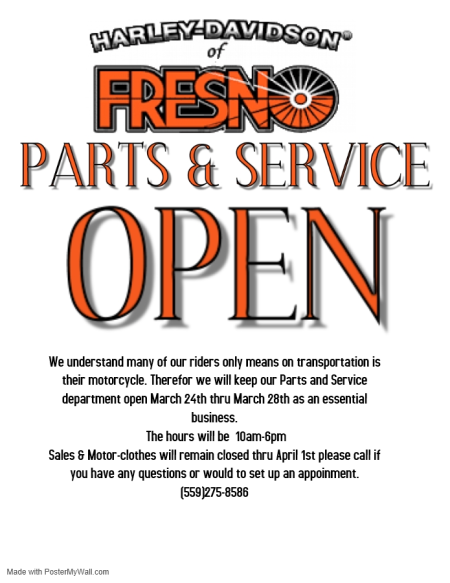 COVIID-19 STORE HOURS